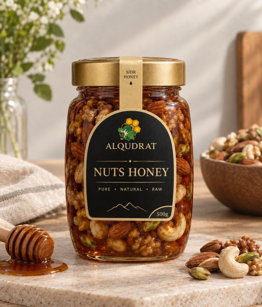 Nuts with Sidr Honey